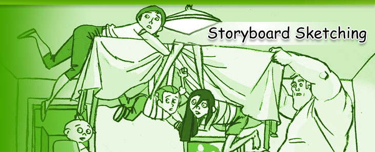 storyboard sketching
